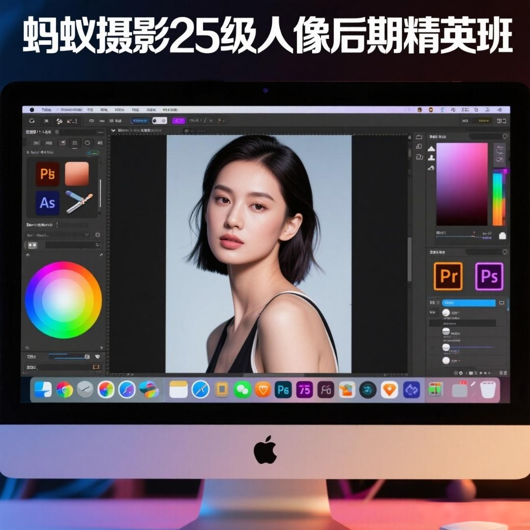 蚂蚁摄影25级人像后期精英班